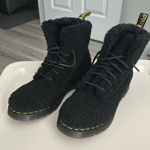 Faux Shearling AirWair Dr. Martens Boot